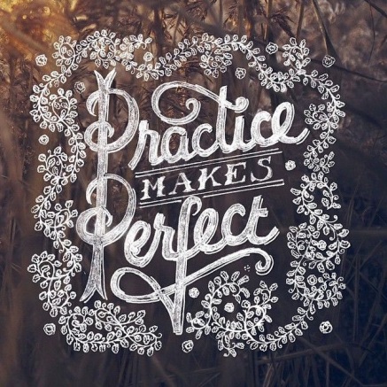 practice makes perfect graphic